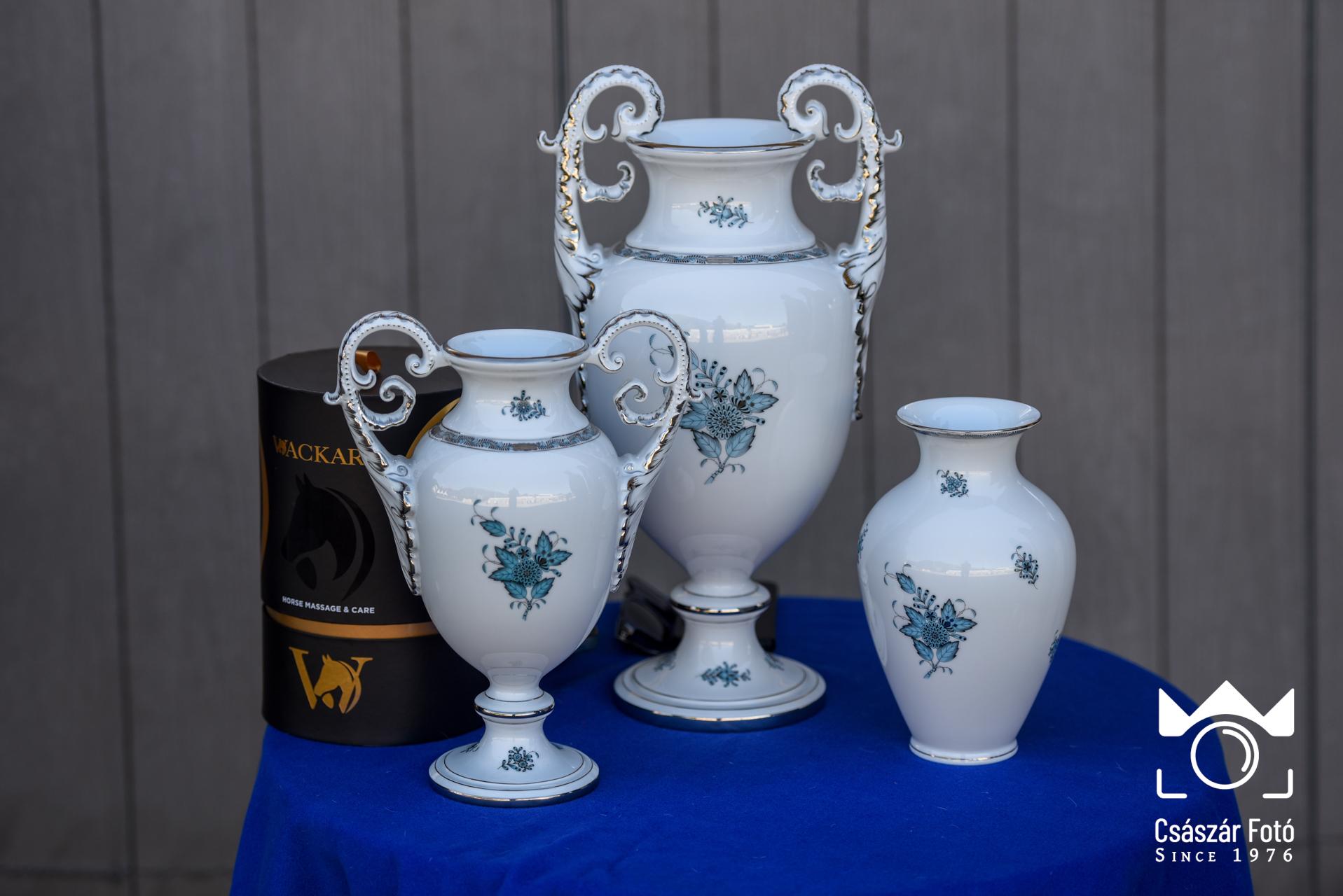 The best for the best! Herend porcelain trophies for show jumping grand prix winners